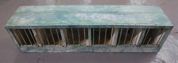 WOODEN ANIMAL CAGE