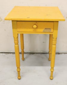 19TH C. ONE DRAWER STAND