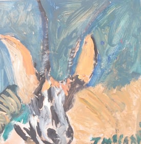 JUSTIN MCCARTHY OIL ON BOARD