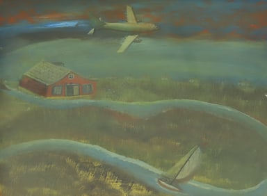 BRUNO DEL FAVERO OIL ON BOARD