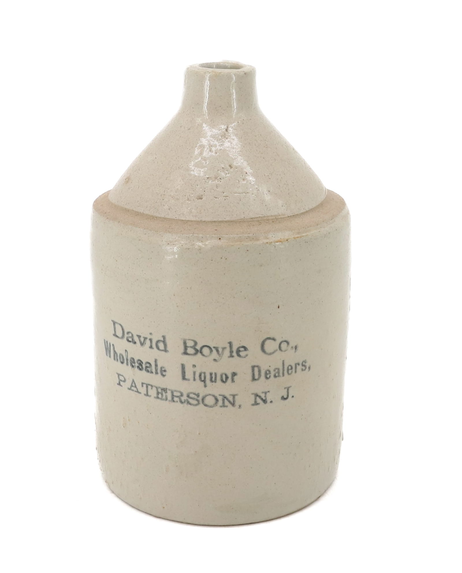 DAVID BOYLE STONEWARE ADVERTISING JUG (1 of 6)