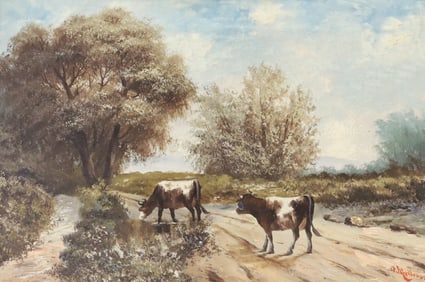 OIL ON CANVAS, A. MELLROSE