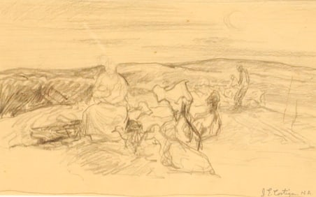 PENCIL SKETCH, JOHN COSTIGAN