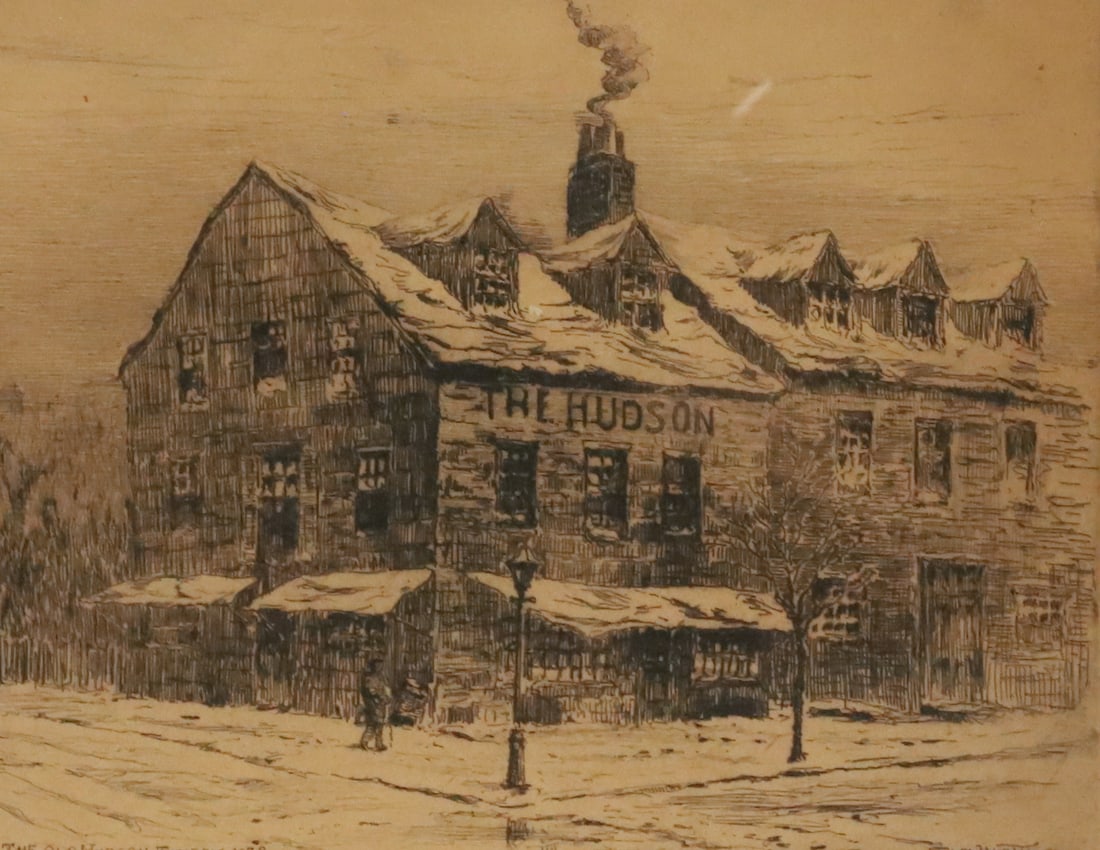 ETCHING BY FREDERICK LEO HUNTER (1 of 5)