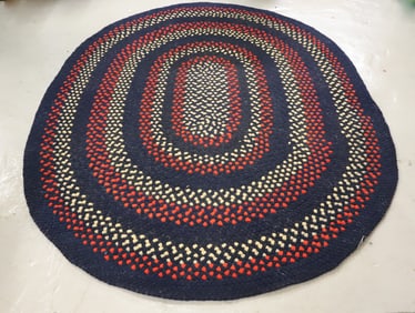 OVAL BRAIDED RUG