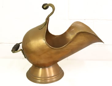 COPPER COAL SCUTTLE