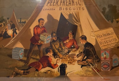 PEEK, FREAN & CO. ADVERTISING SIGN