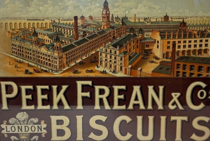 PEEK, FREAN & CO. ADVERTISING SIGN