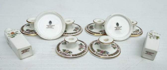 WEDGWOOD CLOCK AND MINIATURES
