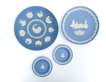 WEDGWOOD PLATES, CHRISTMAS AND COMMEMORATIVE