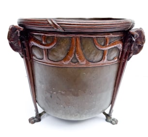 PAUL BEAU & CO. ARTS / CRAFT PLANTER, MONTREAL