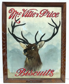 MCVITIE & PRICE BISCUITS ADVERTISING SIGN