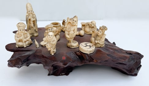 ANTIQUE JAPANESE CARVINGS