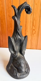 CAST IRON RABBIT DOORSTOP