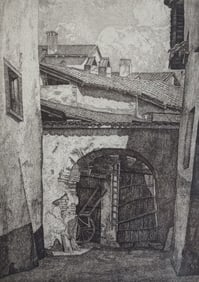 LUIGI LUCIONI ETCHING