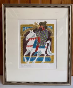 DON TRAWIN FRAMED MONOTYPE