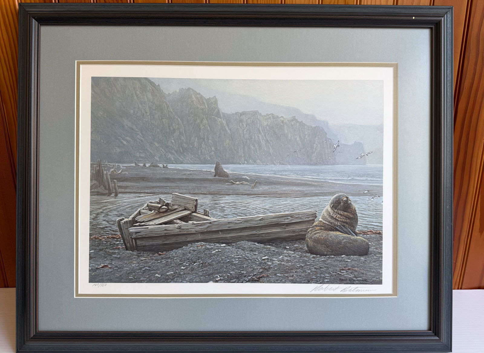 ROBERT BATEMAN FRAMED PRINT (1 of 5)