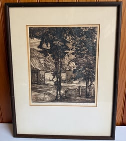 LUIGI LUCIONI ETCHING