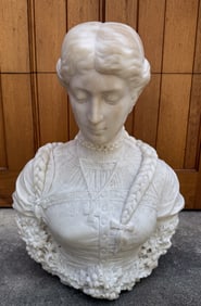 MARBLE BUST, SALVATORE ALBANO