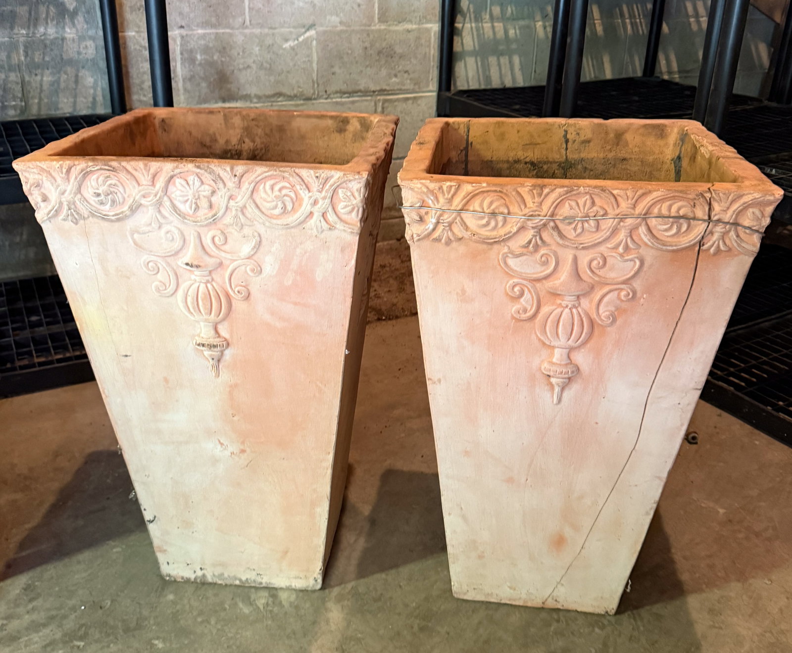 PAIR OF GARDEN PLANTERS (1 of 4)