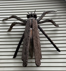 LARGE FOLK ART INSECT