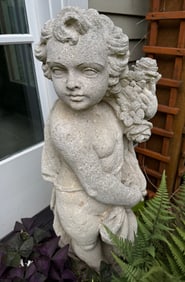 CONCRETE GARDEN STATUE