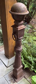 CAST IRON HITCHING POST