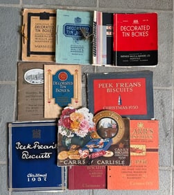 LOT OF ENGLISH BISCUIT CATALOGS