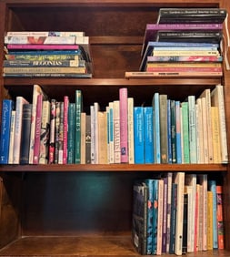 (3) SHELVES OF GARDENING BOOKS