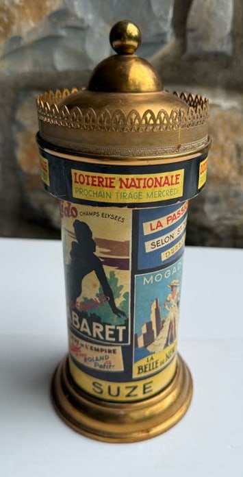 VINTAGE "SUZE" CIGARETTE DISPENSER (1 of 5)