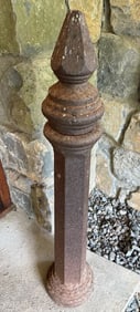 CAST IRON HITCHING POST