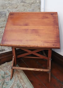 OAK DRAFTING TABLE