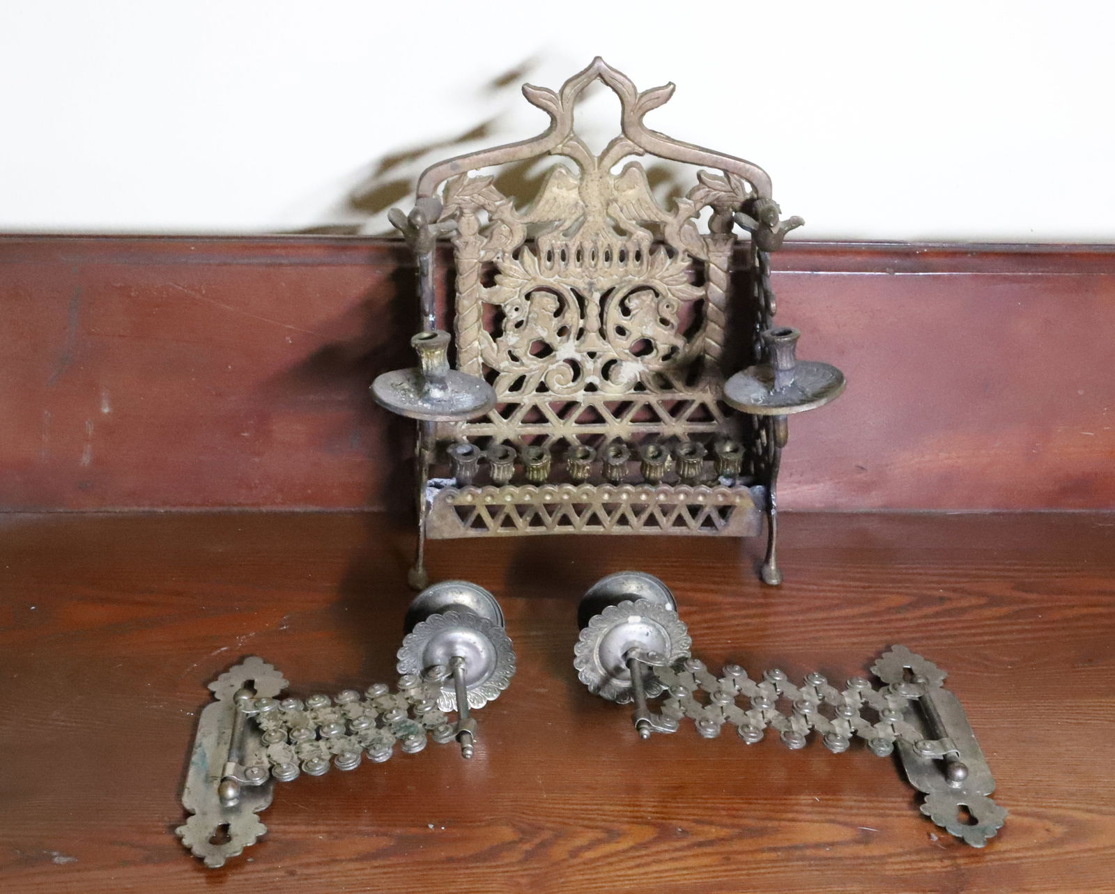 (3) CANDLEHOLDERS (1 of 5)