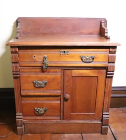OAK WASHSTAND