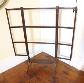 EDWARDIAN FOLDING TOWEL RAIL