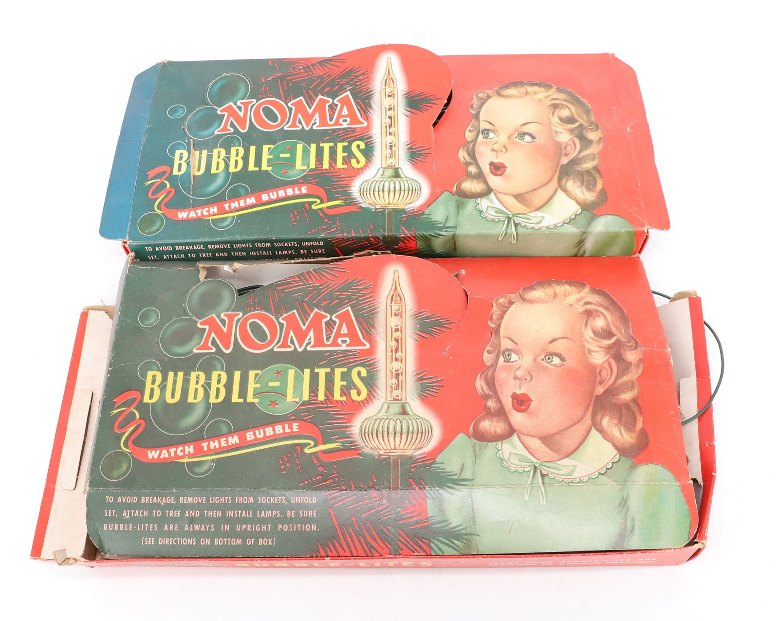 VINTAGE CHRISTMAS  "NOMA BUBBLE-LITES" (1 of 3)