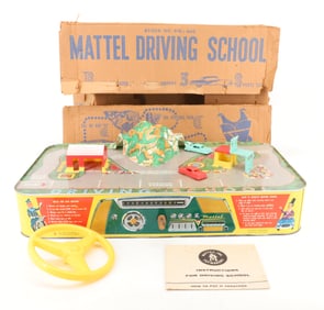 MATTEL DRIVING SCHOOL GAME
