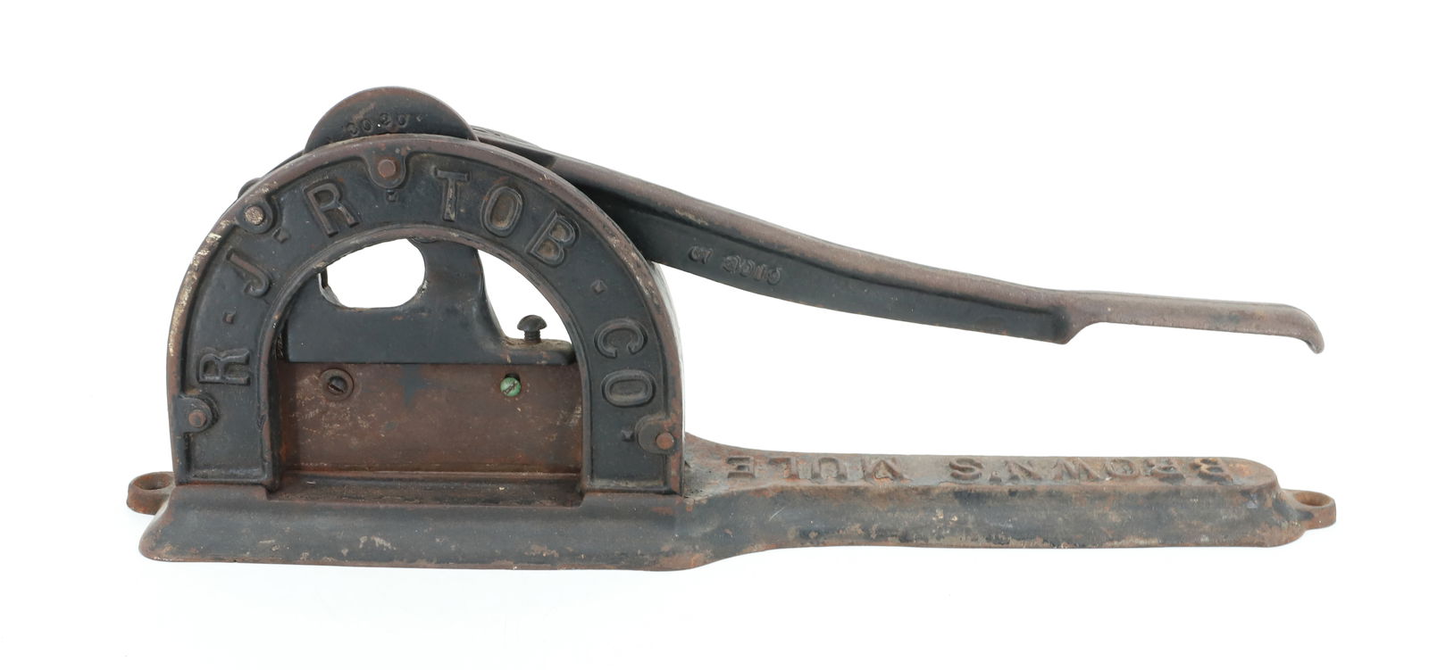 CAST IRON TOBACCO PLUG CUTTER (1 of 5)