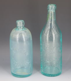 (2) ANTIQUE BOTTLES