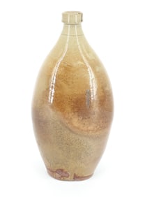 LARGE STONEWARE FLASK, BOTTLE
