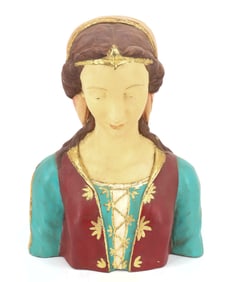 MOLDED BUST OF A WOMAN