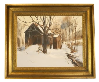 ROBERT DONEY, OIL ON ARTIST'S BOARD