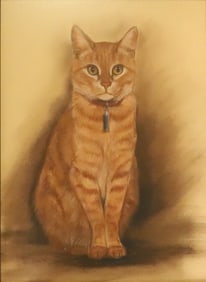 PAT KRESGE, PORTRAIT OF A CAT