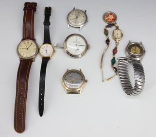 LOT OF WRISTWATCHES, TIFFANY, HAMILTON