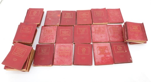 LOT OF "LITTLE LEATHER BOOKS"