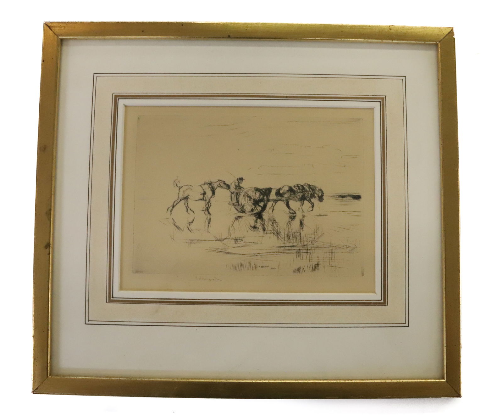 DRYPOINT ETCHING BY EDMUND BLAMPIED (1 of 4)