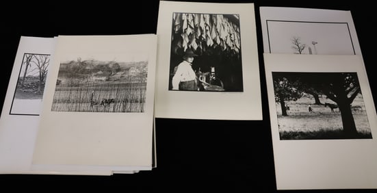 LOT OF GEORGE HARVAN PHOTOGRAPHS