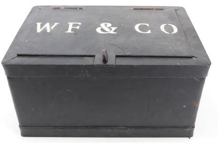 ANTIQUE STRONGBOX