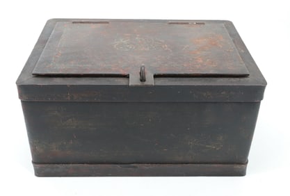 ANTIQUE STRONGBOX