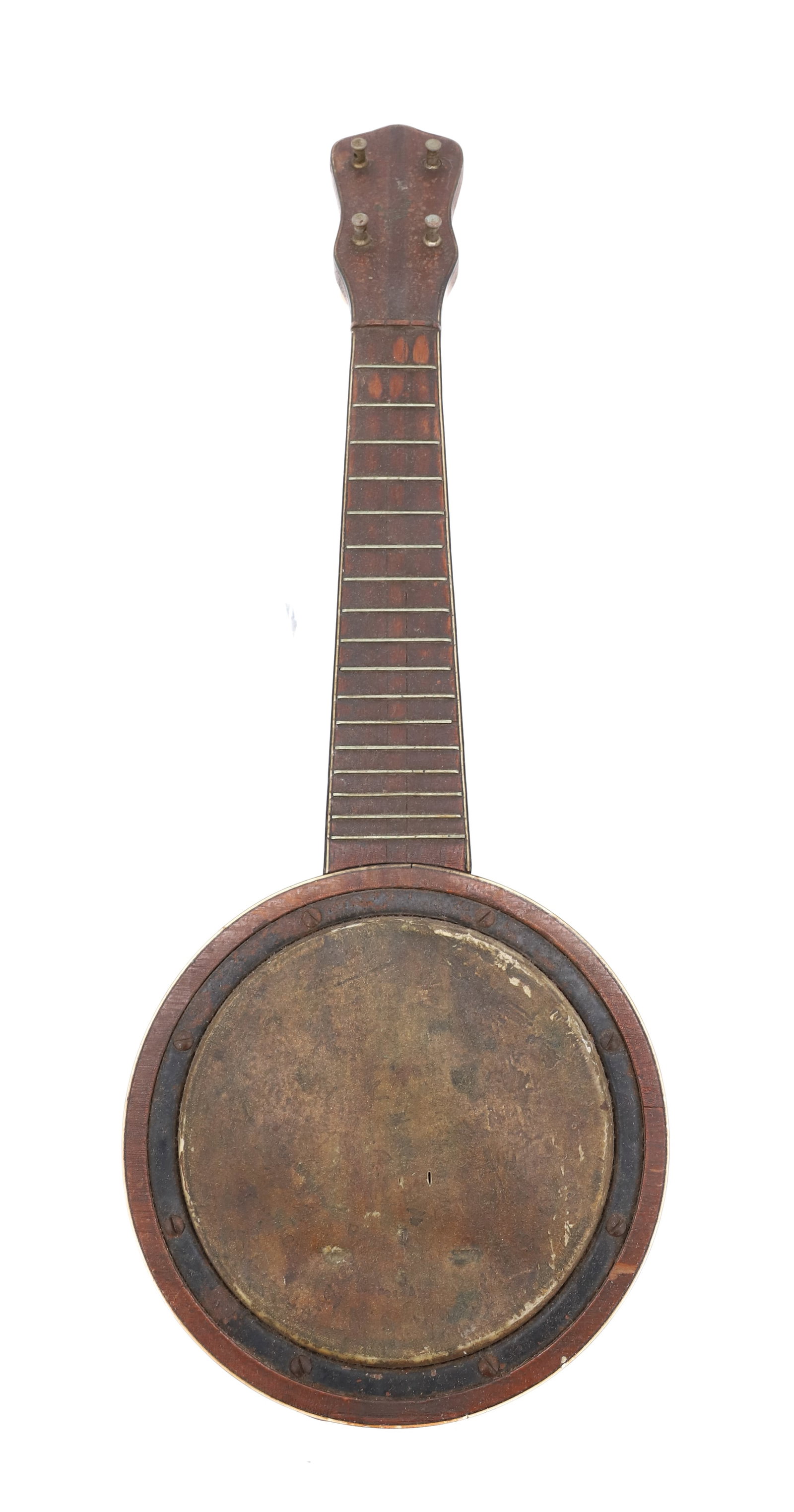VINTAGE BANJULELE, BANJO / UKULELE: AS-FOUND. 20 3/4" X 7". PLEASE READ CAREFULLY - Terms for Purchasing and Shipping of Auction Items. Please read carefully before bidding. Hartzell?s Auction Gallery. Hartzell's Auction Gallery will ha
